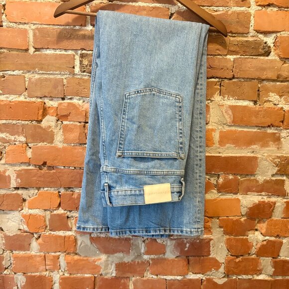 Everlane Women's Way-High® Sailor Jean in Tint Blue, 30R - Picture 2 of 3